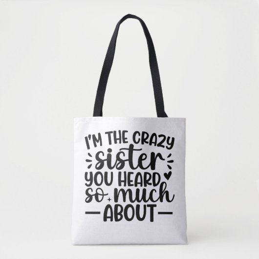 Crazy Sister Tasche (Vorderseite)