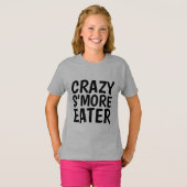 CRAZY S'MORE EATER T - Shirt (Vorne ganz)