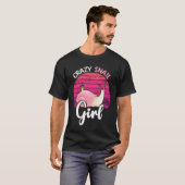 crazy snail girl T-Shirt (Vorne ganz)