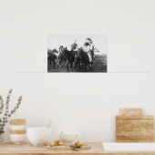 Crazy Snake versammelt seine Krieger Poster (Küche)