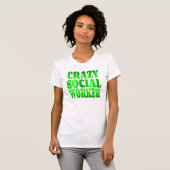 Crazy Social Worker in Green T-Shirt (Vorne ganz)