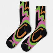 Crazy Socks Socken (Linkes Detail)