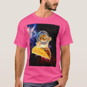 Crazy Space Taco Cat Funny T-Shirt (Vorderseite)