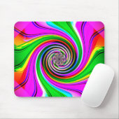 Crazy Spiral Mousepad (Mit Mouse)