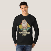 Crazy Spitz Lady Pygmy Spitz Pom T-Shirt (Vorne ganz)