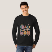 Crazy Spitz Mama für Hundefreunde T-Shirt (Vorne ganz)