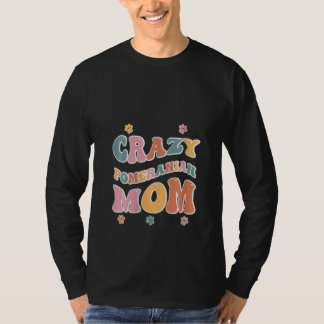Crazy Spitz Mama für Hundefreunde T-Shirt