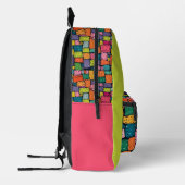 Crazy Squares 2 Tone Bedruckter Rucksack (Links)