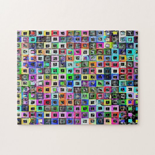 Crazy Squares iPad 3 Skin Puzzle (Horizontal)