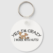 Crazy Squirrel Schlüsselanhänger (Vorderseite)