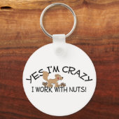 Crazy Squirrel Schlüsselanhänger (Vorderseite)