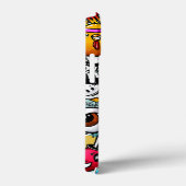 Crazy Sticker Skull, Lippen, Spray Graffiti Case-Mate iPhone Hülle (Rückseite / Rechts)