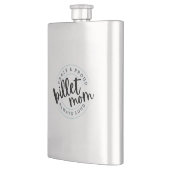 Crazy, Stolz, immer laute Hockey Billet Mama prakt Flachmann (Links)