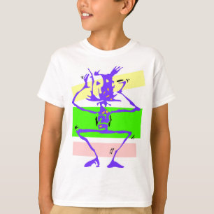 Crazy Strichmännchen T-Shirt