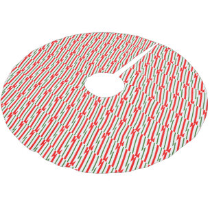 Crazy Stripes Weihnachtsbaumrock Polyester Weihnachtsbaumdecke
