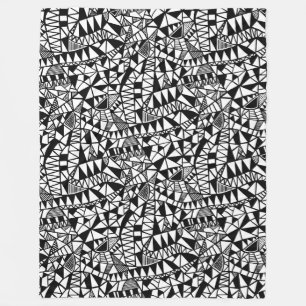 Crazy Structure Pattern 060423 Fleecedecke