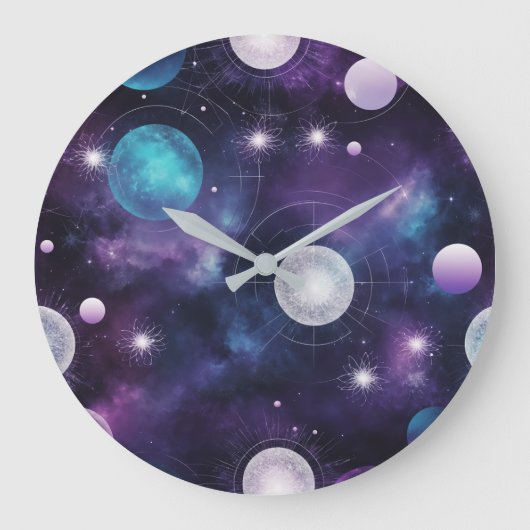 Crazy Style Große Wanduhr (Vorderseite)