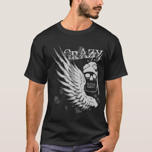 Crazy Suicide Pilot T-Shirt (Vorderseite)