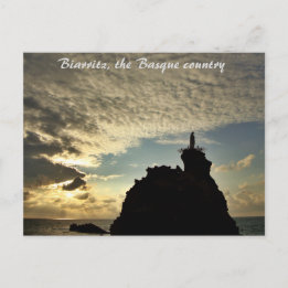 "Crazy Sunset"- Biarritz Postkarte