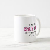 Crazy Tante Kaffeetasse (VorderseiteRechts)