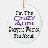 Crazy Tante Ornament (Links)
