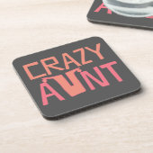 Crazy Tante Untersetzer (Linke Seite)