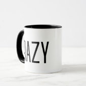 Crazy Tasse (Vorderseite Links)