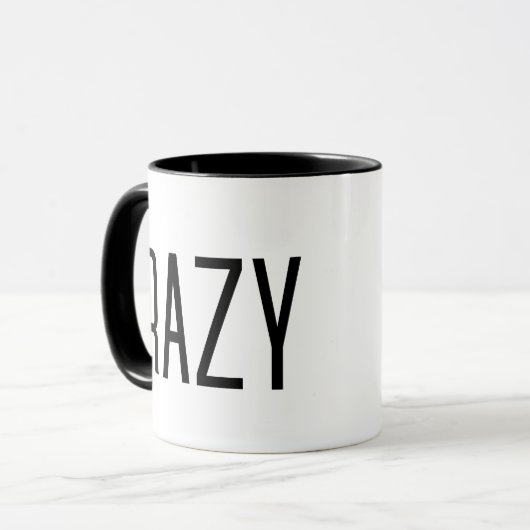 Crazy Tasse (Vorderseite Links)