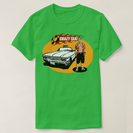 Crazy Taxi Axel T-Shirt (Design vorne)