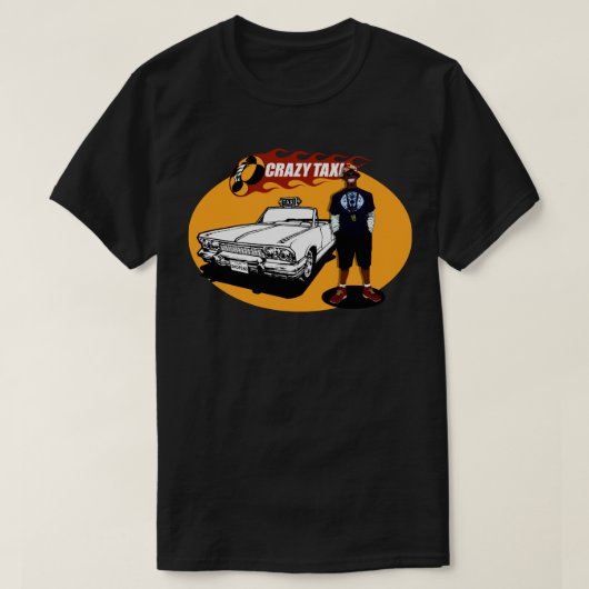 Crazy Taxi BD Joe 2D T-Shirt (Design vorne)