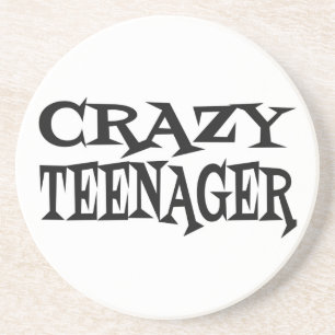 Crazy Teenager Sandstein Untersetzer