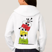Crazy Tierchen Hoodie (Rückseite)