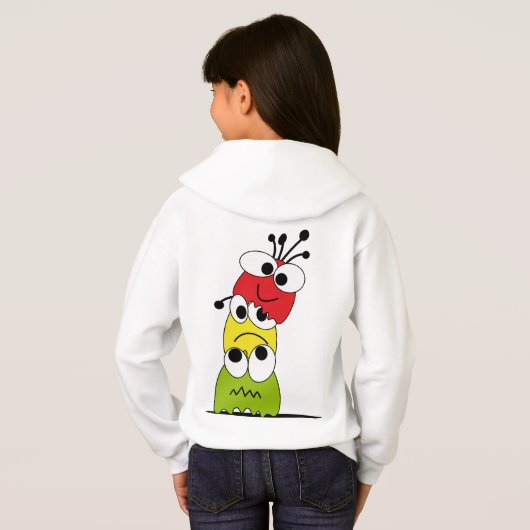 Crazy Tierchen Hoodie (Schwarz voll)