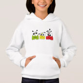 Crazy Tierchen Hoodie (Vorderseite)