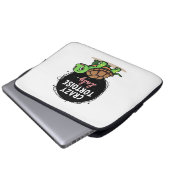 Crazy Tortoise Lady Tortoises Mom Women Turtle (2) Laptopschutzhülle (Vorne Knopf)