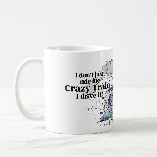 Crazy Train Classic Tasse (Links)