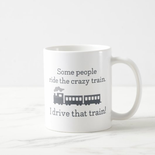 Crazy Train Kaffeetasse (Rechts)