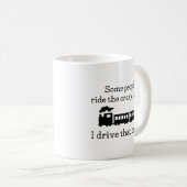 Crazy Train Kaffeetasse (VorderseiteRechts)