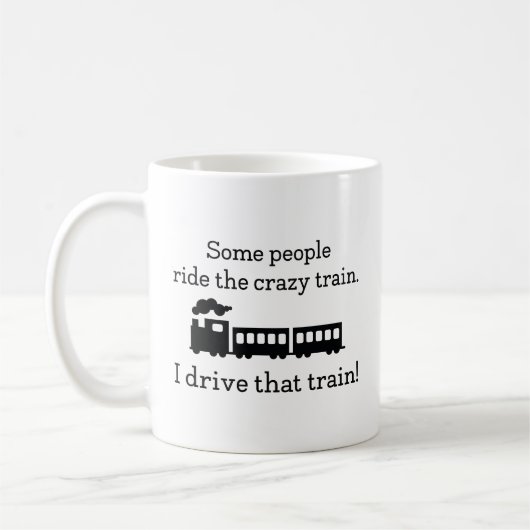 Crazy Train Kaffeetasse (Links)