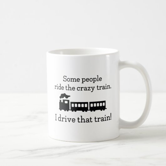 Crazy Train Kaffeetasse (Rechts)