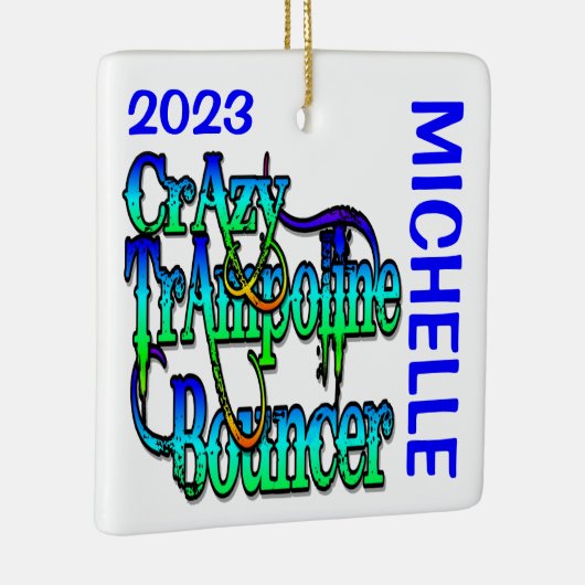 Crazy Trampoline Bouncer CUSTOM Keramikornament (Rechts)