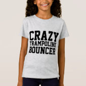 CRAZY TRAMPOLINE BOUNCER Kids T - Shirt (Vorderseite)