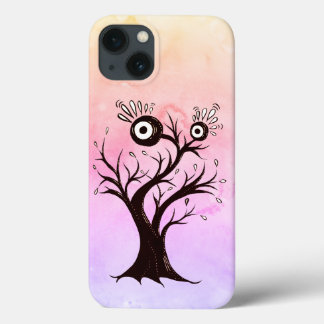 Crazy Tree Creature Ink Art Pink Fantasy Case-Mate iPhone Hülle