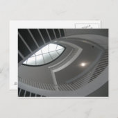 Crazy Treppe nach oben Postkarte (Vorne/Hinten)