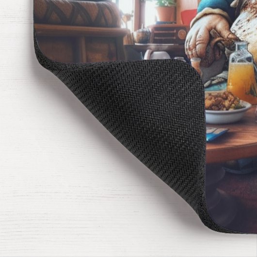 Crazy Troll Man Mousepad (Ecke)