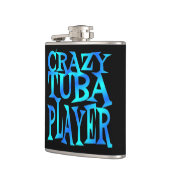 Crazy Tuba Player Flachmann (Links)