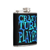 Crazy Tuba Player Flachmann (Rechts)