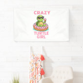 Crazy Turtle Girl Banner (Insitu)