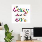 Crazy über den 60er poster (Heimbüro)