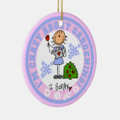 Crazy über Garening Keramikornament (Rechts)